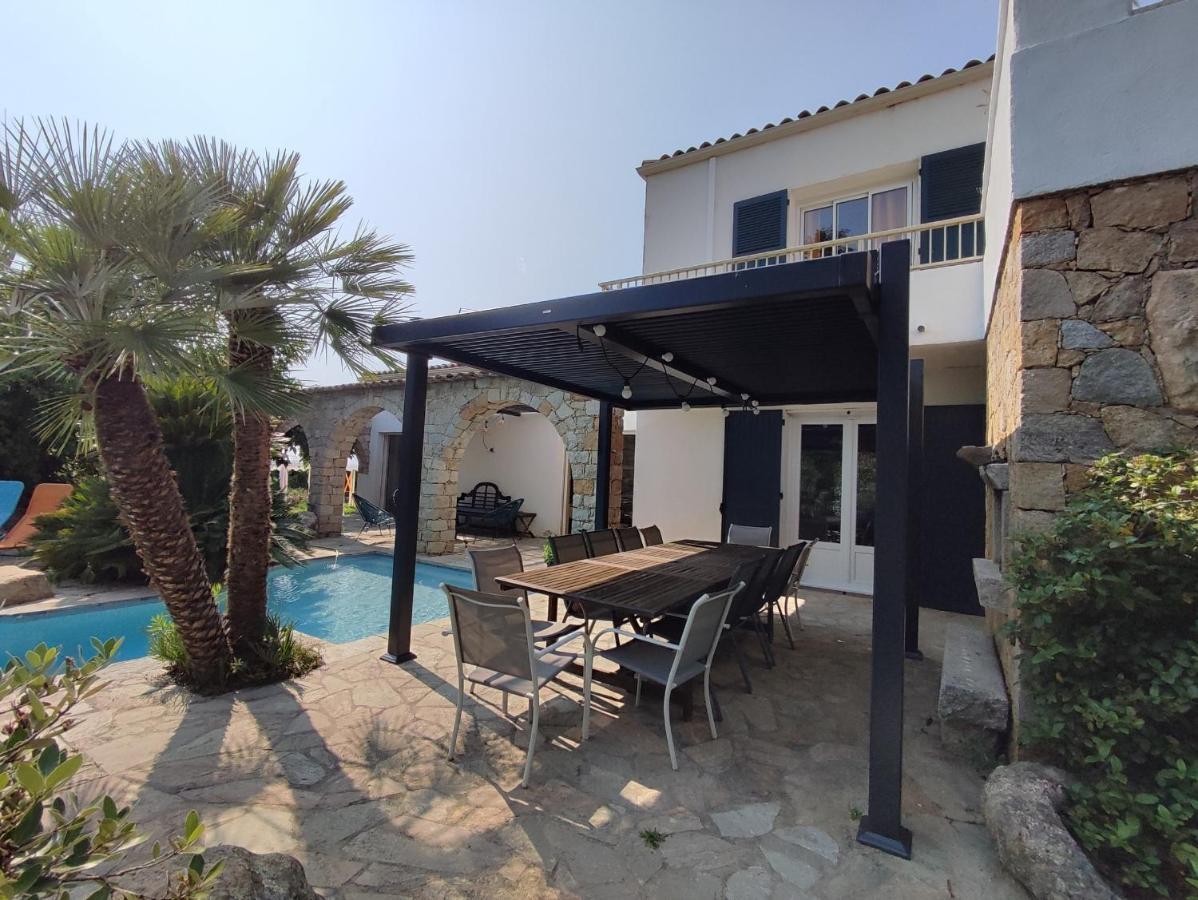 Villa A Casa Di Ficu A 14Kms D'Ajaccio Et Des Plages Avec Piscine Jacuzzi Petanque Sans Vis A Vis Peri エクステリア 写真